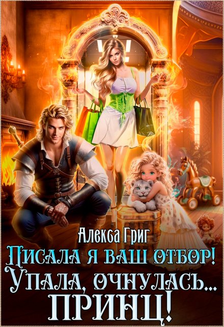 Писала я ваш отбор! Упала, очнулась… принц! / Алекса Григ