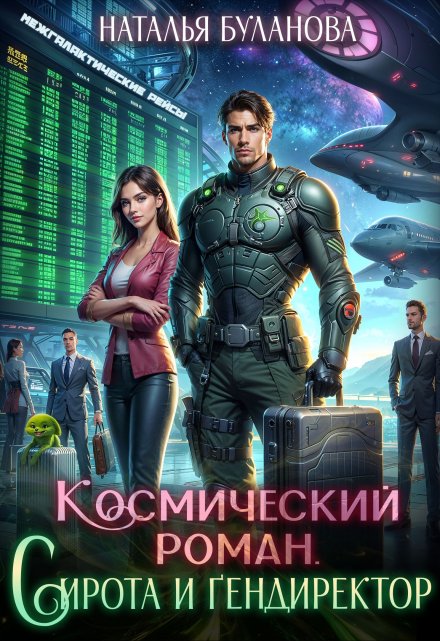 Космический роман. Сирота и гендиректор / Наталья Буланова