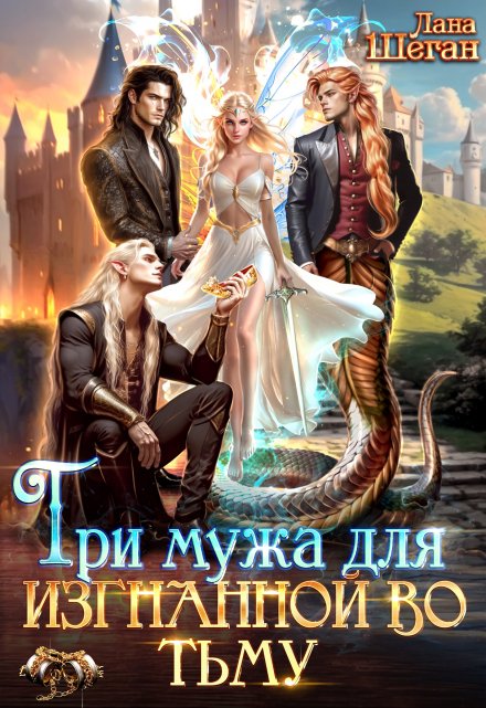 Три мужа для изгнанной во тьму / Лана Шеган