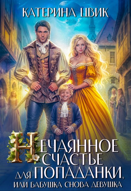 Нечаянное счастье для попаданки, или Бабушка снова девушка / Катерина Цвик