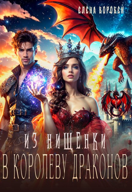 Из нищенки в королеву драконов / Елена Воробей