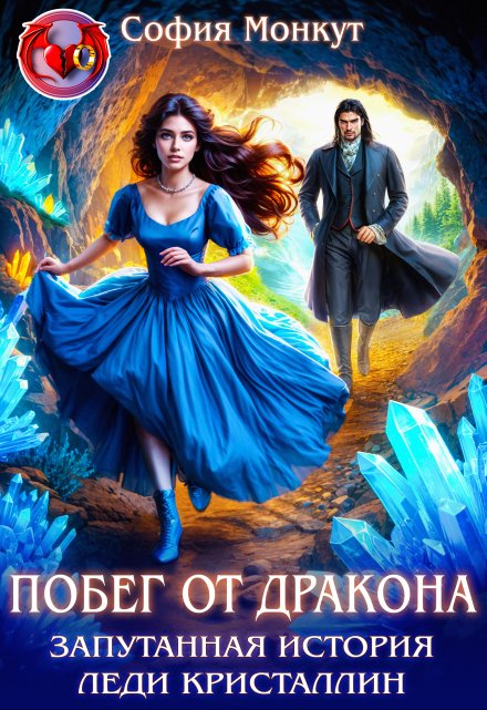 Побег от дракона, или Запутанная история леди Кристаллин / София Монкут