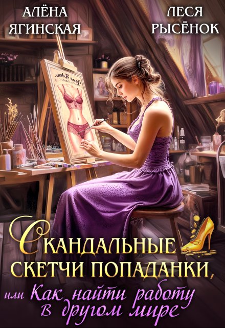 Скандальные скетчи попаданки, или Как найти работу / Леся Рысёнок
