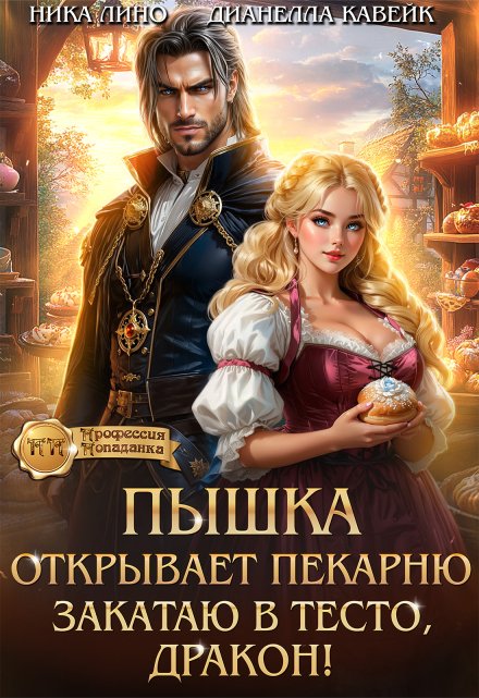 Пышка открывает Пекарню. Закатаю в тесто, Дракон! / Ника Лино